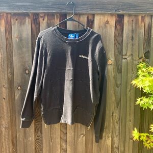 Adidas Side Zip Crewneck